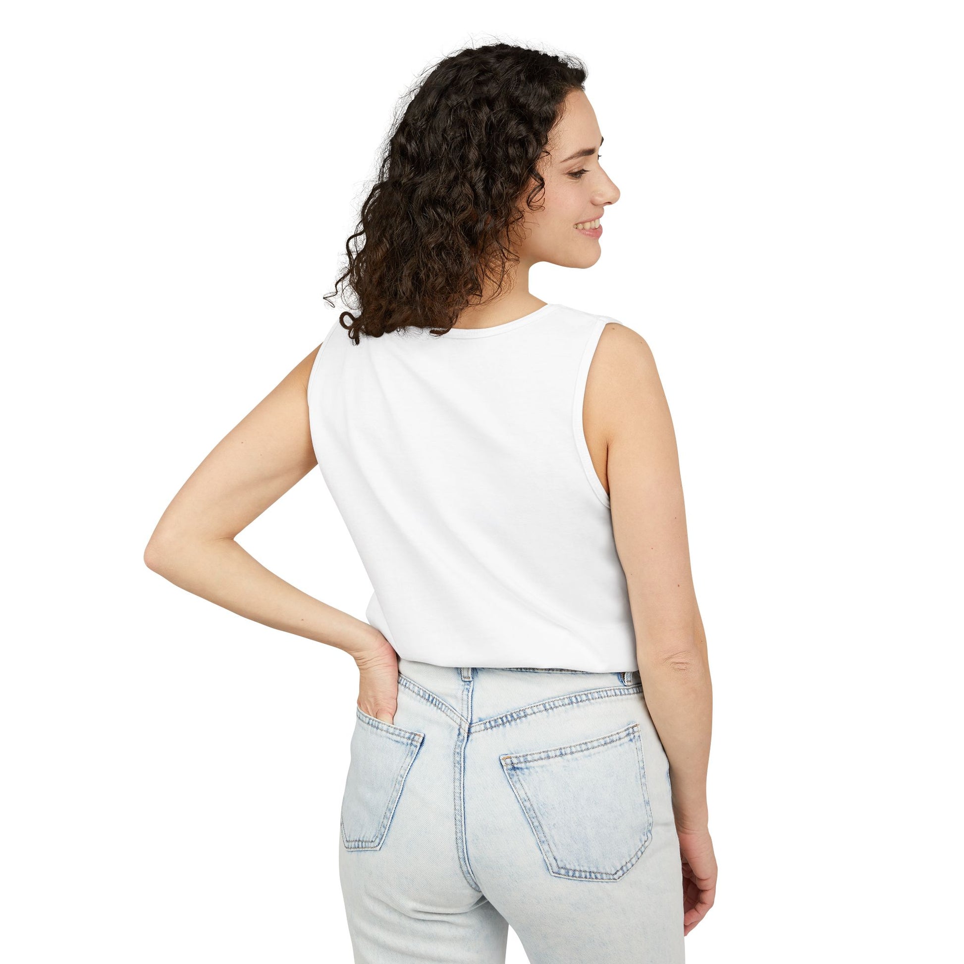 Elevated Vibes Unisex Tank Top, Casual Summer Wear, Fitness Apparel, Gift for Graduates, Stylish Layering Essential