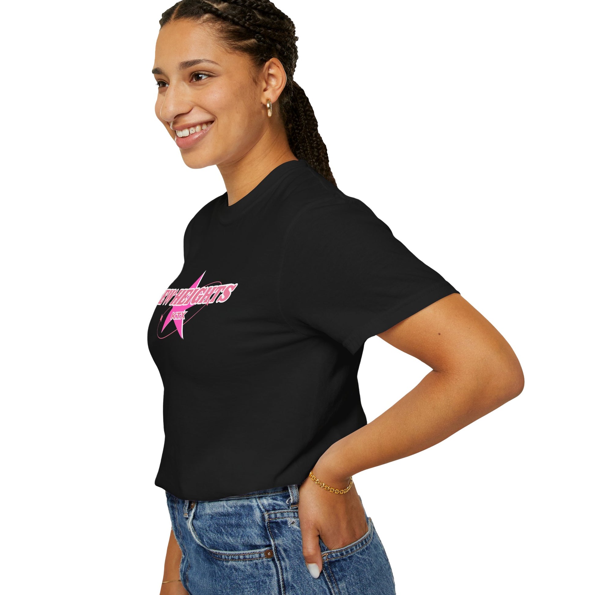 Unisex T-Shirt - New Heights Graphic Tee, Casual Wear, Gift for Him/Her, Summer Outfit, Motivational Shirt, Streetwear