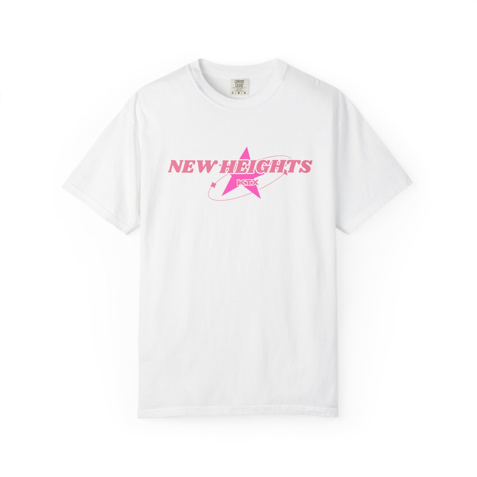 Unisex T-Shirt - New Heights Graphic Tee, Casual Wear, Gift for Him/Her, Summer Outfit, Motivational Shirt, Streetwear