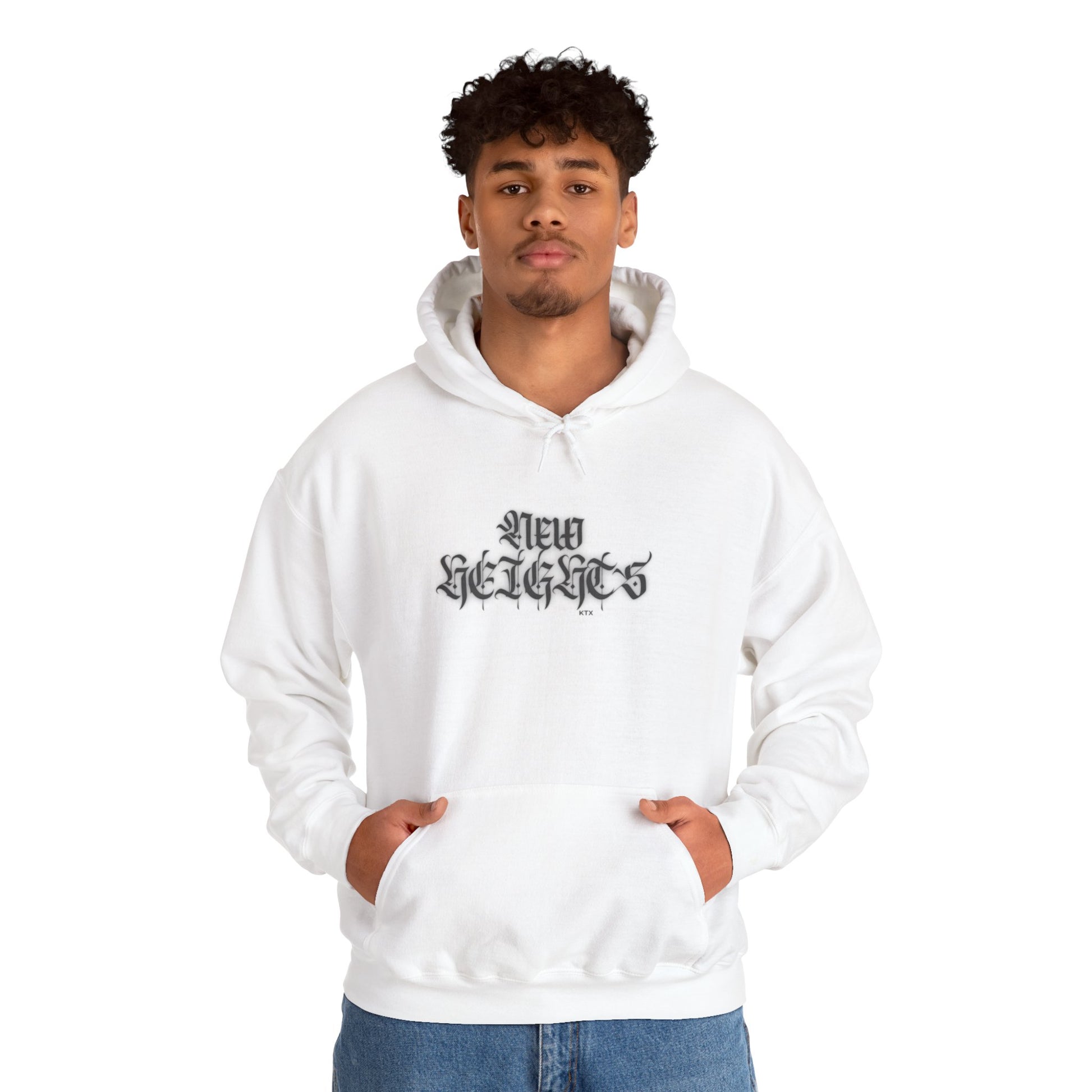 Inspirational Hoodie: New Heights Unisex Sweatshirt | Cozy Fashion, Motivational Gift, Trendy Streetwear, Thoughtful Present