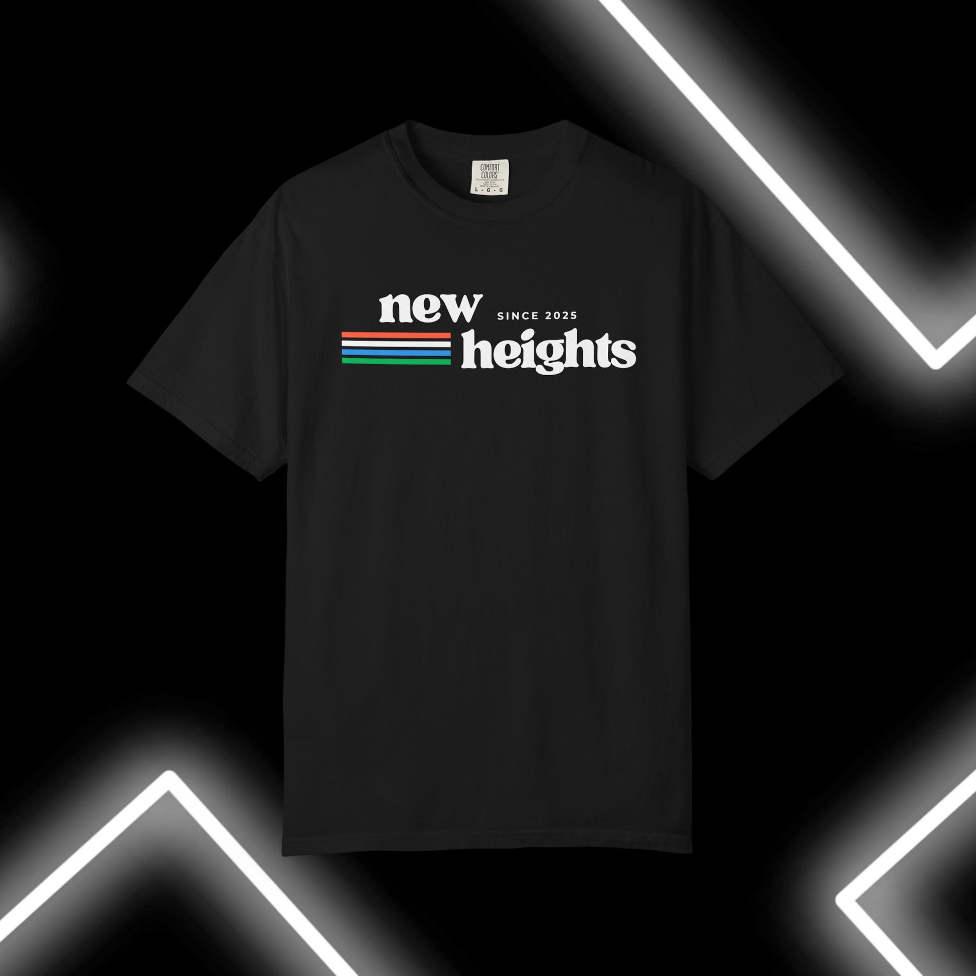 Motivational Unisex T-Shirt - 'New Heights' Graphic Tee for Dreamers, Gift for Graduates, Casual Wear, Summer Essentials, Empowering Apparel