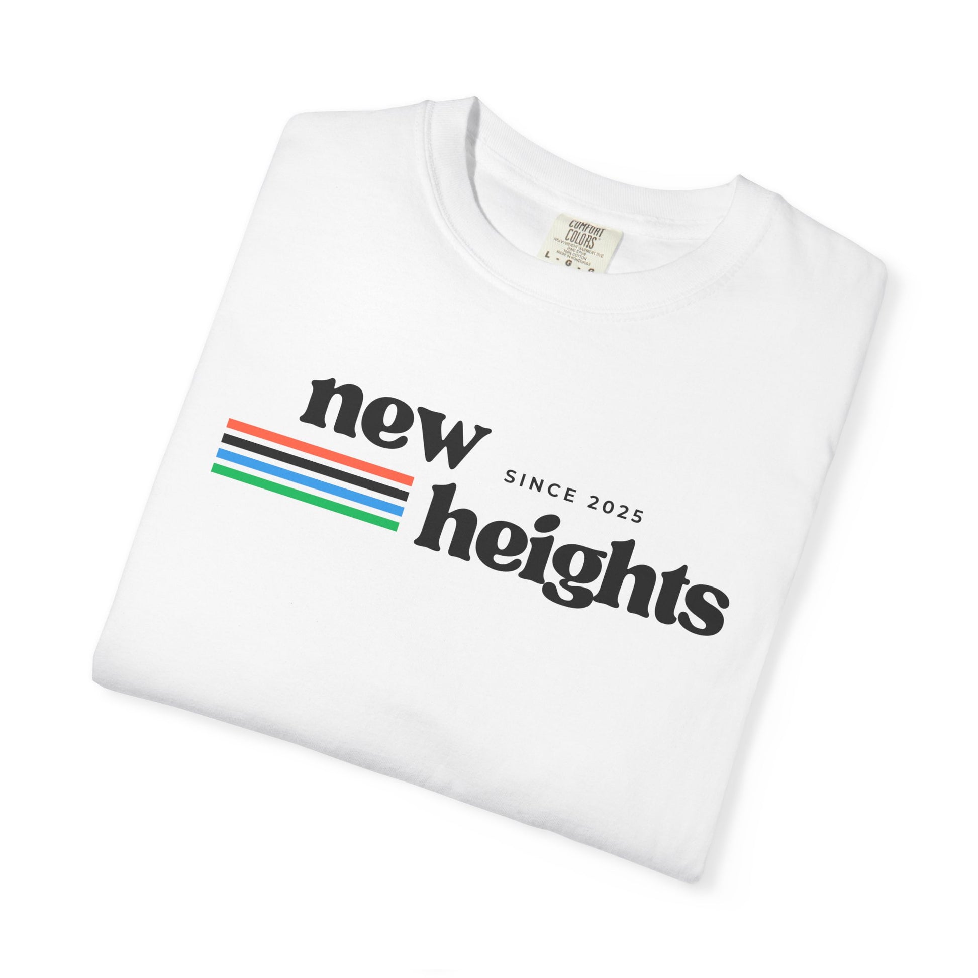 Motivational Unisex T-Shirt - 'New Heights' Graphic Tee for Dreamers, Gift for Graduates, Casual Wear, Summer Essentials, Empowering Apparel