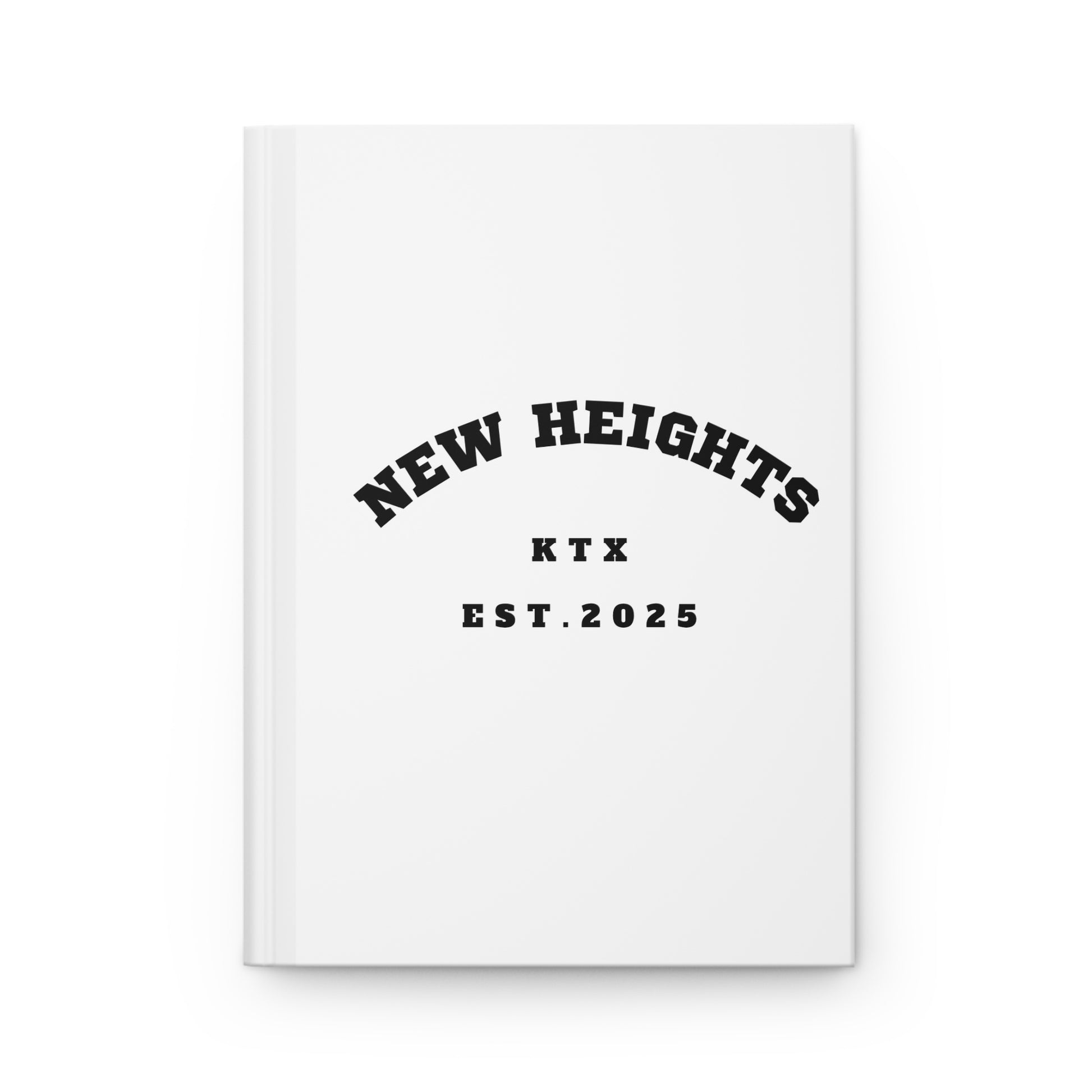 New Heights Hardcover Journal | Inspirational Writing Notebook, Gift for Students, Goal Planner, 2025, Elegant Journal Design