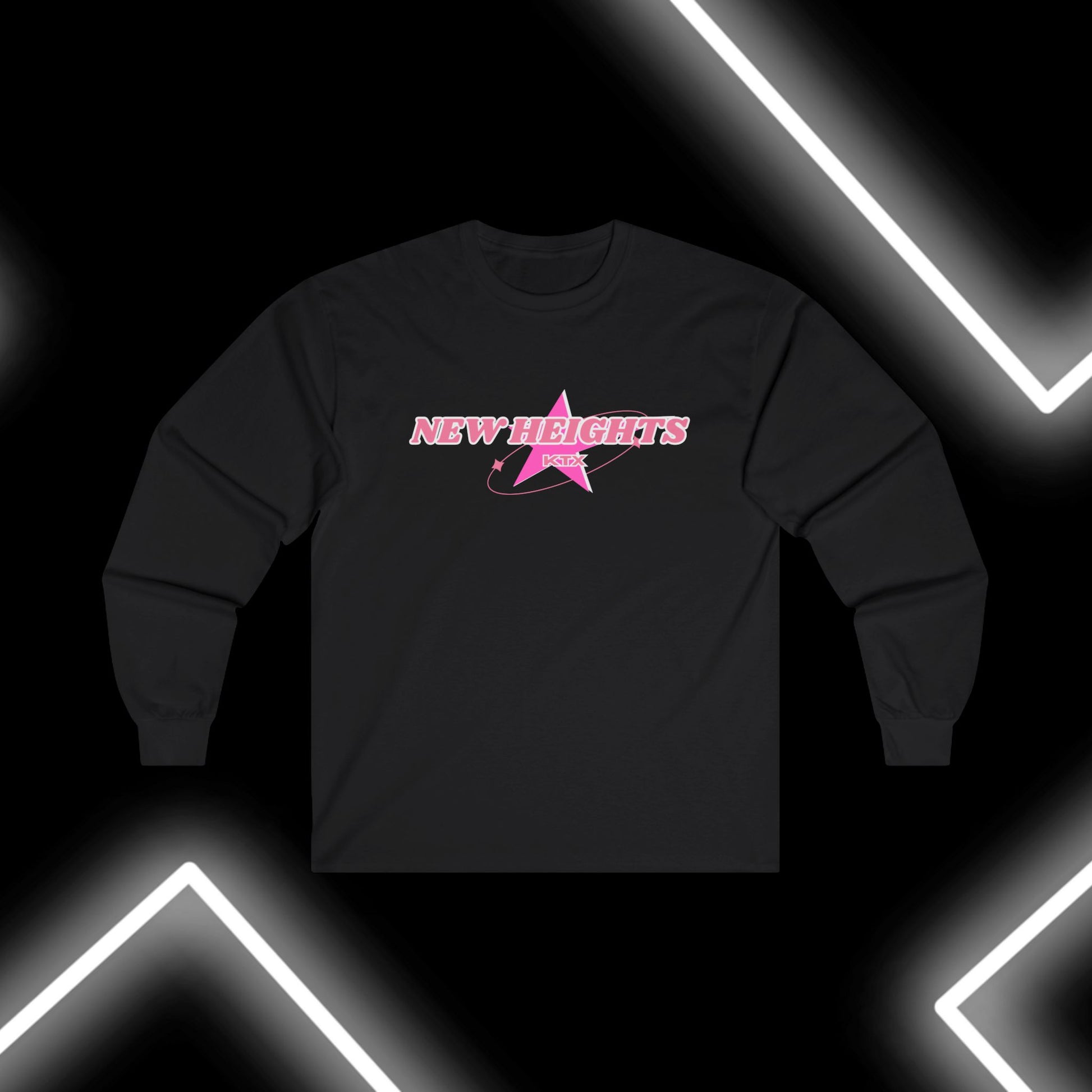 New Heights Long Sleeve Tee - Motivational Shirt, Gift for Students, Fitness Enthusiasts, Fashionable Casual Wear, Unisex Tee