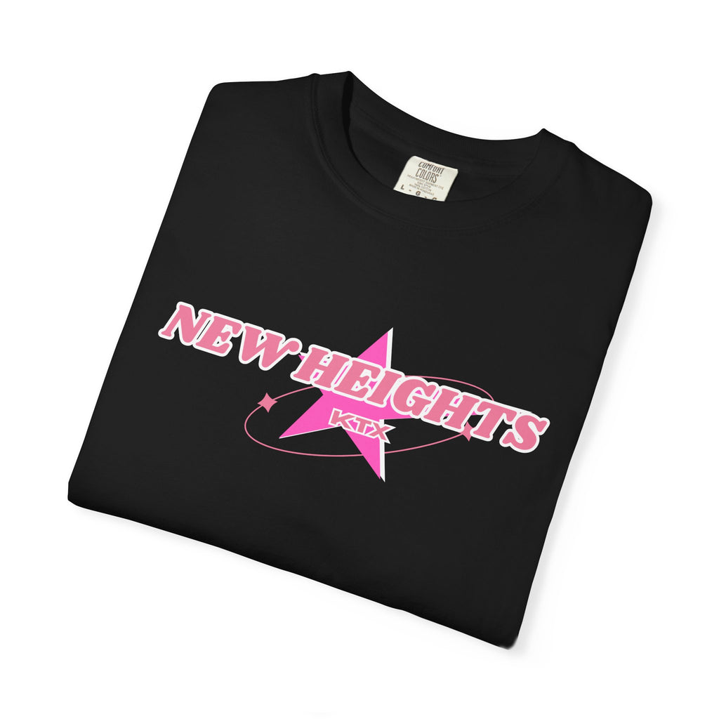 Unisex T-Shirt - New Heights Graphic Tee, Casual Wear, Gift for Him/Her, Summer Outfit, Motivational Shirt, Streetwear