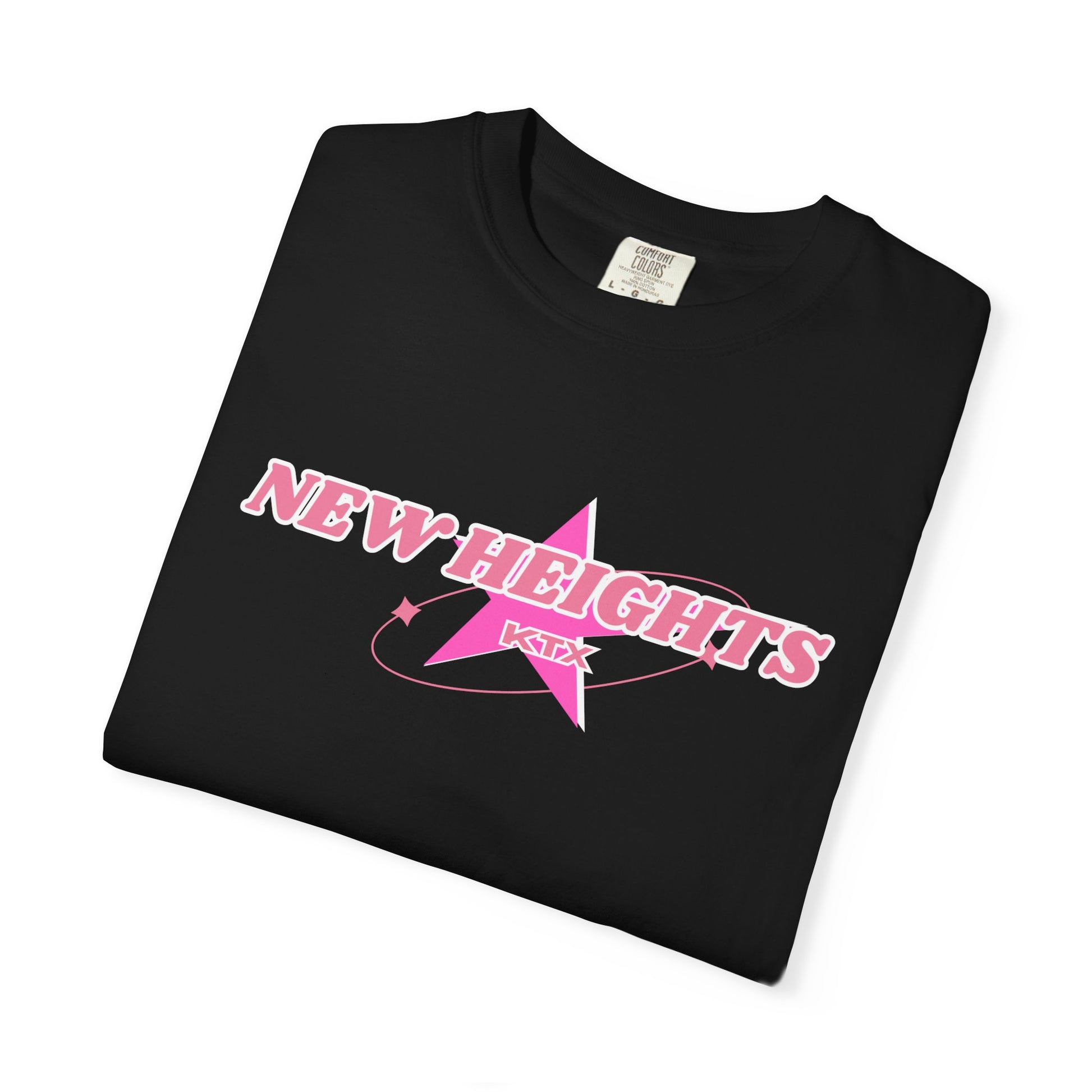Unisex T-Shirt - New Heights Graphic Tee, Casual Wear, Gift for Him/Her, Summer Outfit, Motivational Shirt, Streetwear