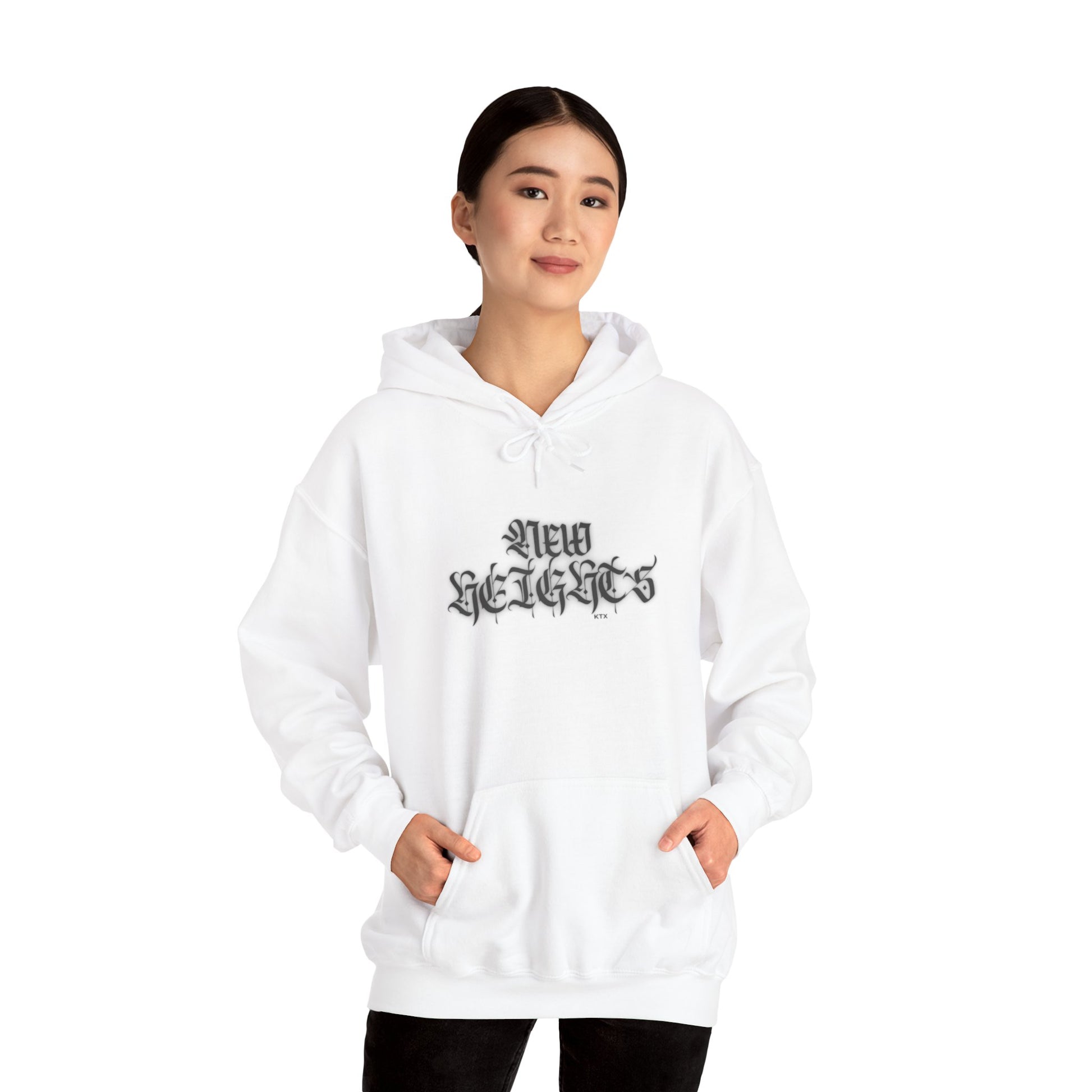 Inspirational Hoodie: New Heights Unisex Sweatshirt | Cozy Fashion, Motivational Gift, Trendy Streetwear, Thoughtful Present