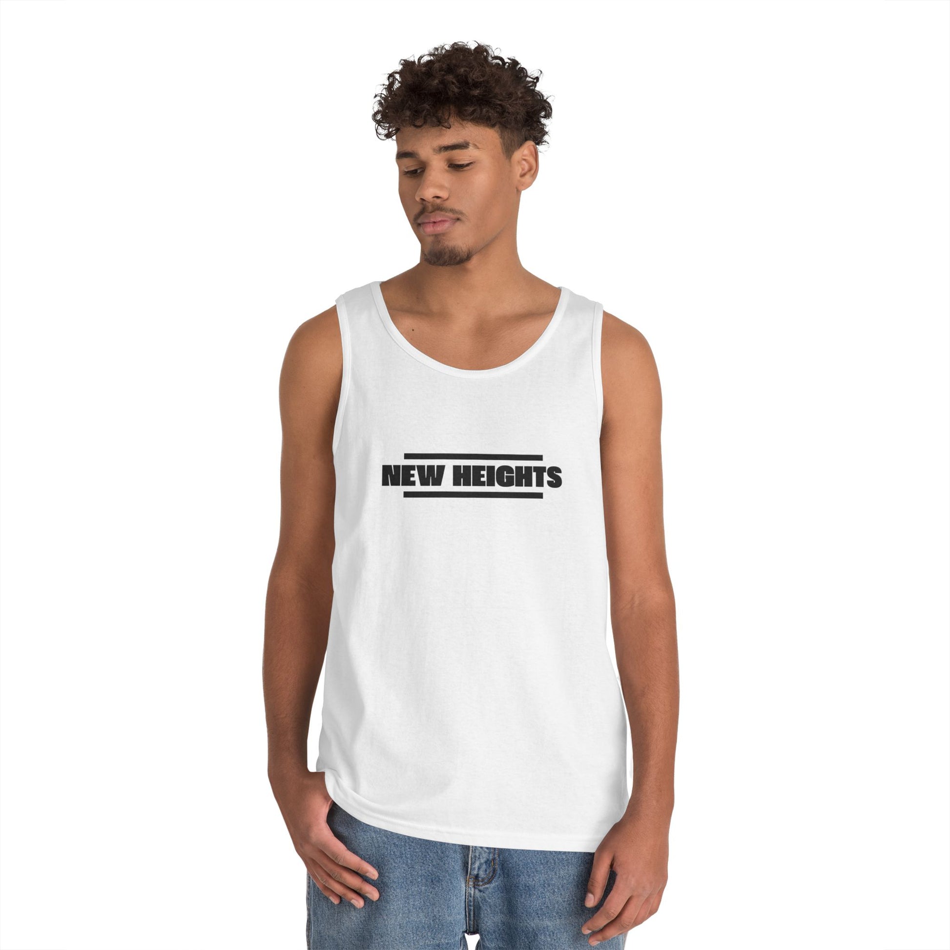 Unisex Heavy Cotton Tank Top | Fitness Apparel, Casual Wear, Gym Shirt, Summer Top, Gift for Sports Lovers