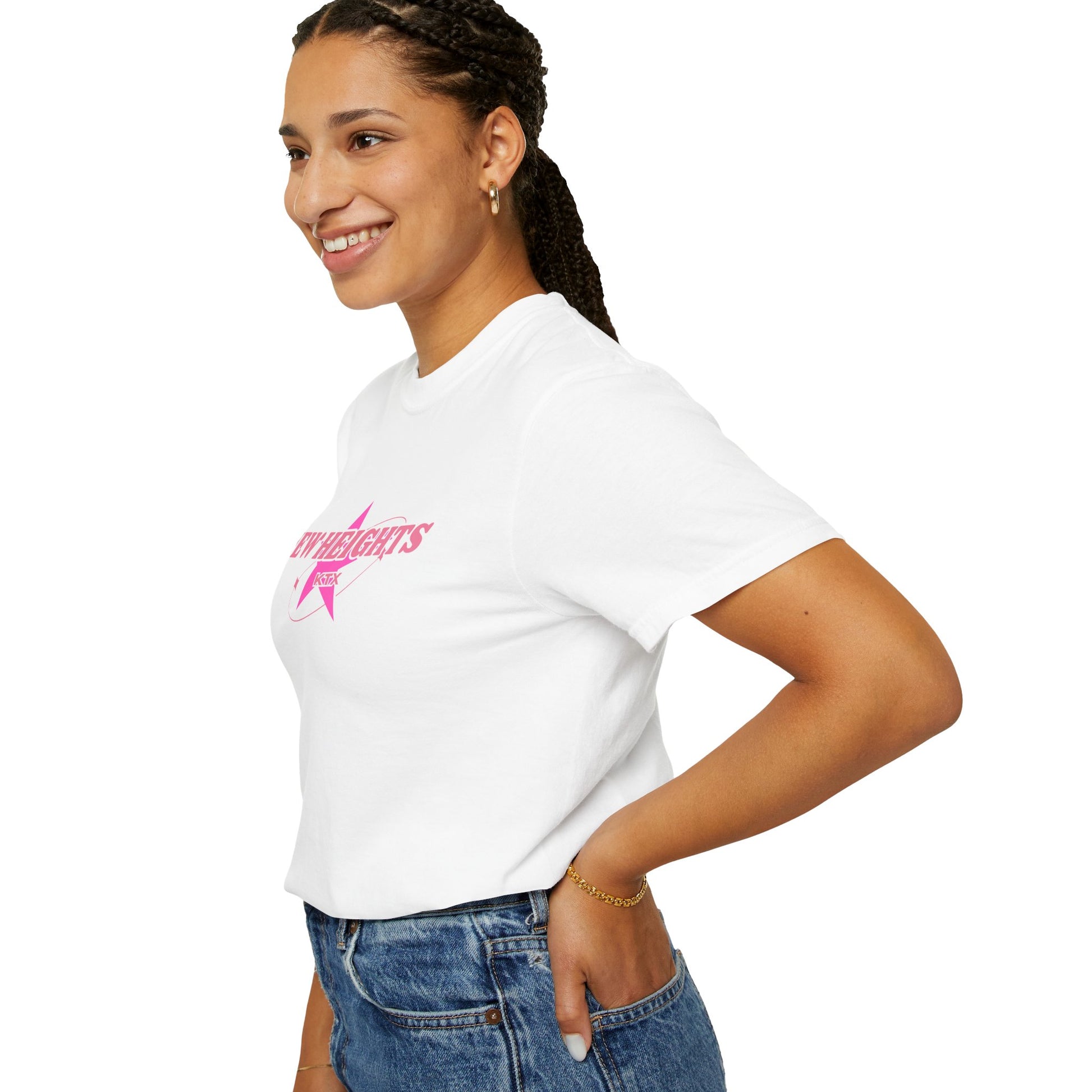 Unisex T-Shirt - New Heights Graphic Tee, Casual Wear, Gift for Him/Her, Summer Outfit, Motivational Shirt, Streetwear