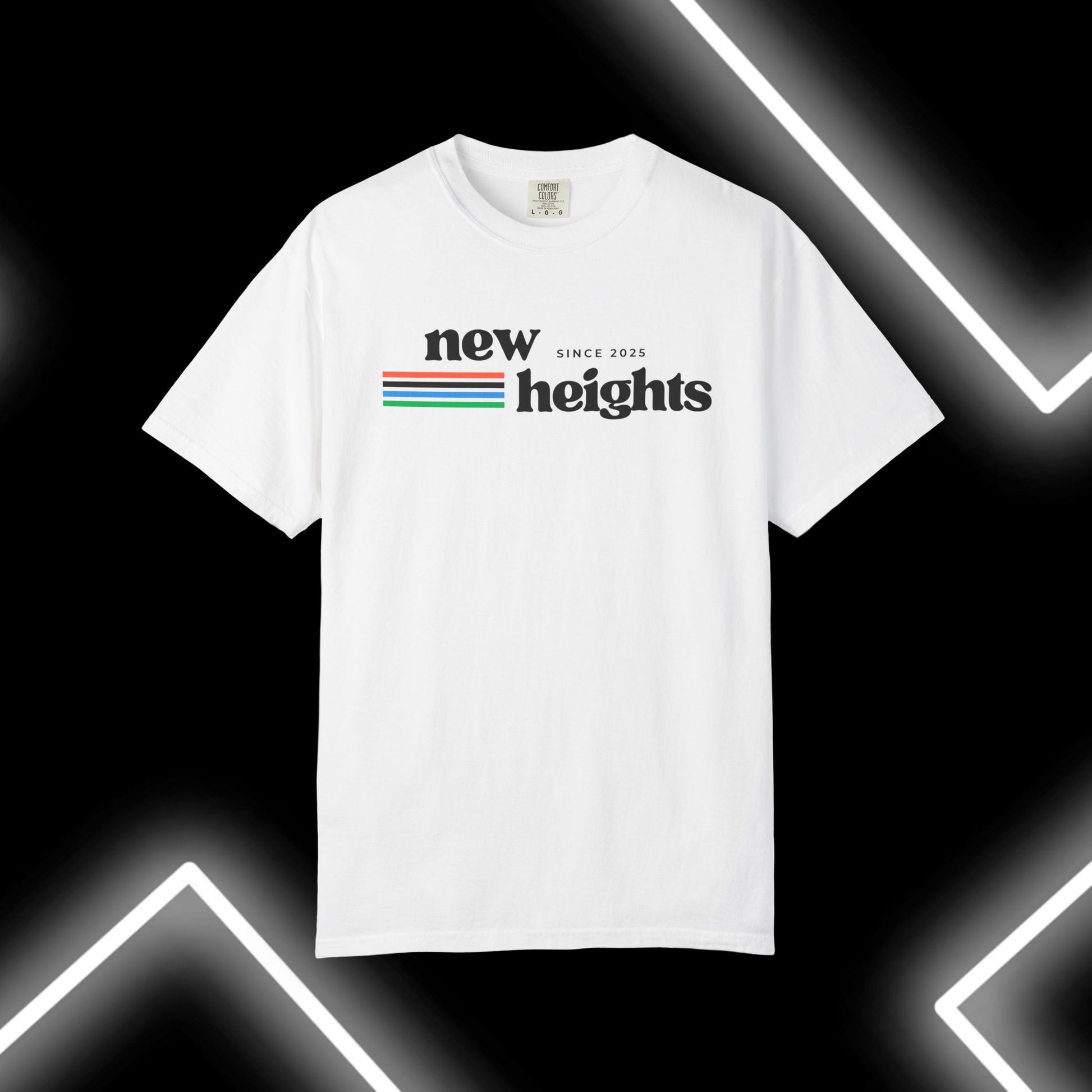 Motivational Unisex T-Shirt - 'New Heights' Graphic Tee for Dreamers, Gift for Graduates, Casual Wear, Summer Essentials, Empowering Apparel