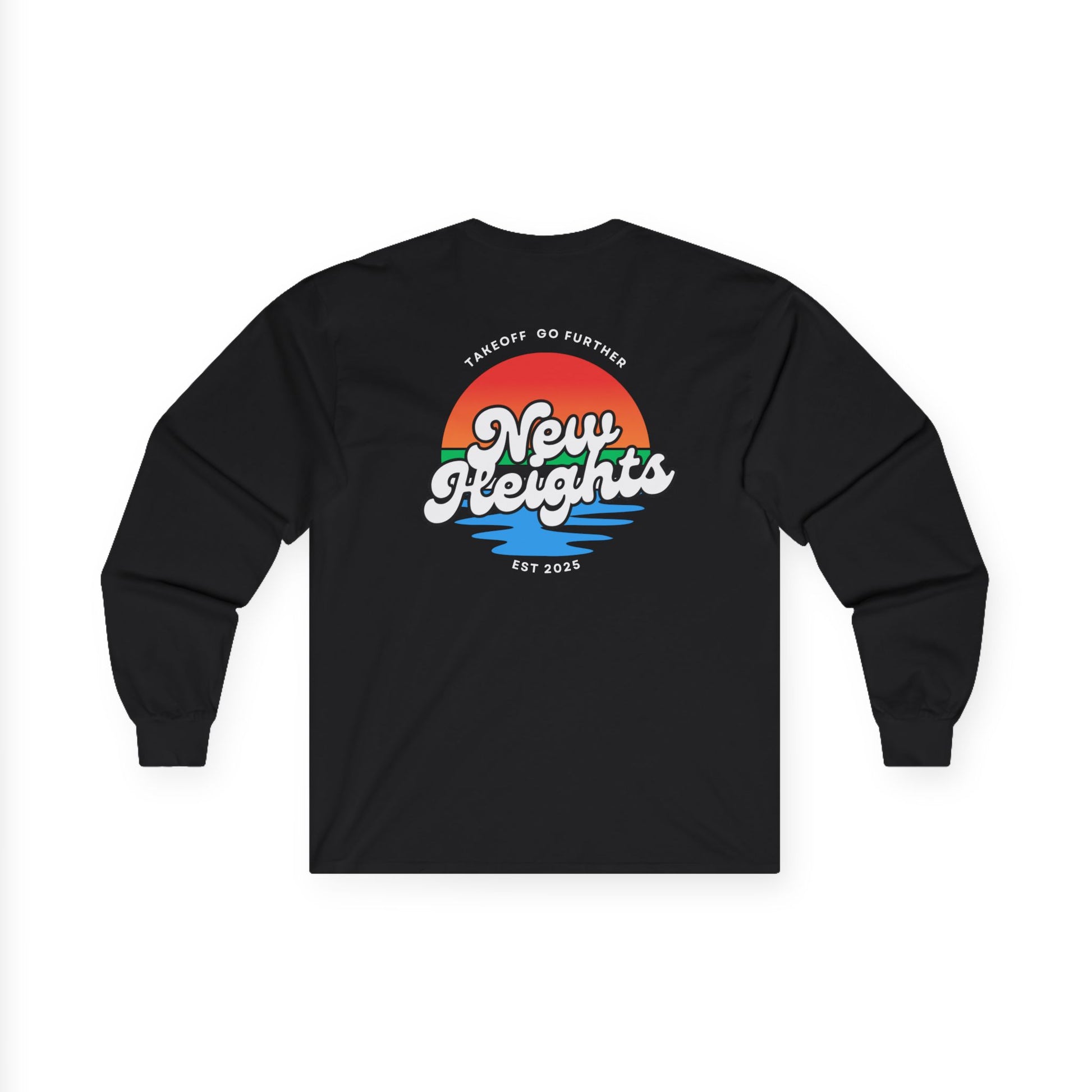 Unisex Long Sleeve Tee - New Heights, Motivational Shirt, Gift for Dreamers, Inspirational Apparel, Perfect for Everyday Wear, Ideal [...]