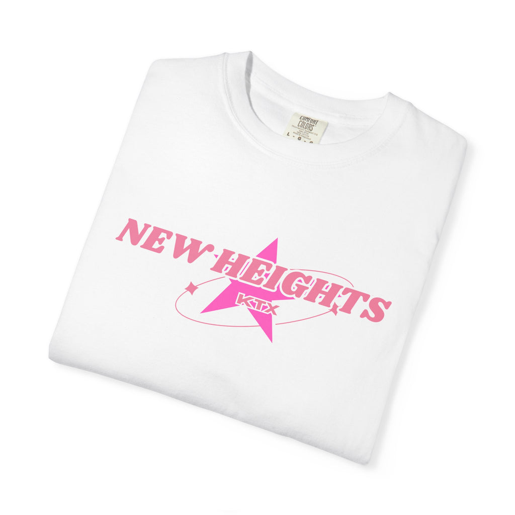 Unisex T-Shirt - New Heights Graphic Tee, Casual Wear, Gift for Him/Her, Summer Outfit, Motivational Shirt, Streetwear