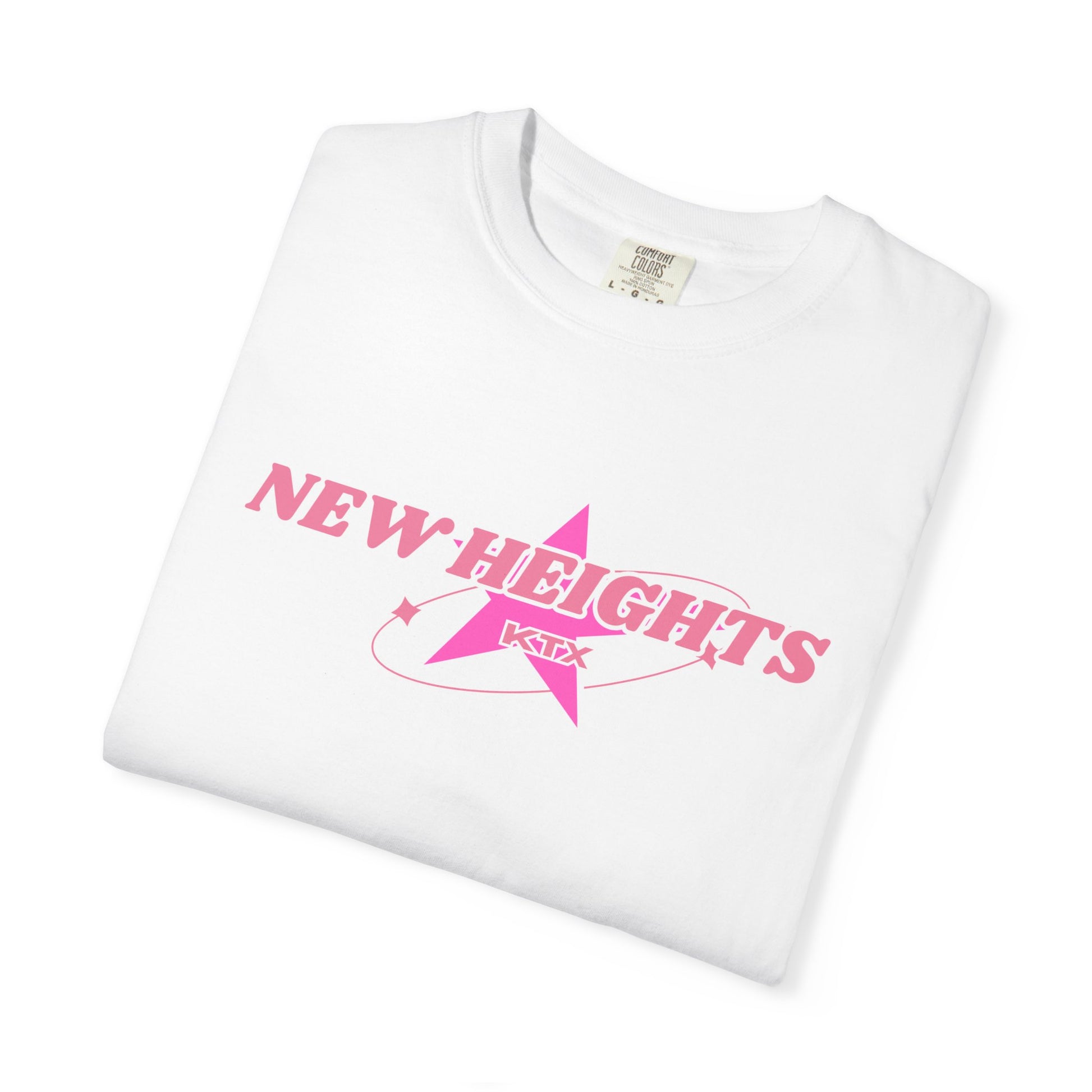 Unisex T-Shirt - New Heights Graphic Tee, Casual Wear, Gift for Him/Her, Summer Outfit, Motivational Shirt, Streetwear