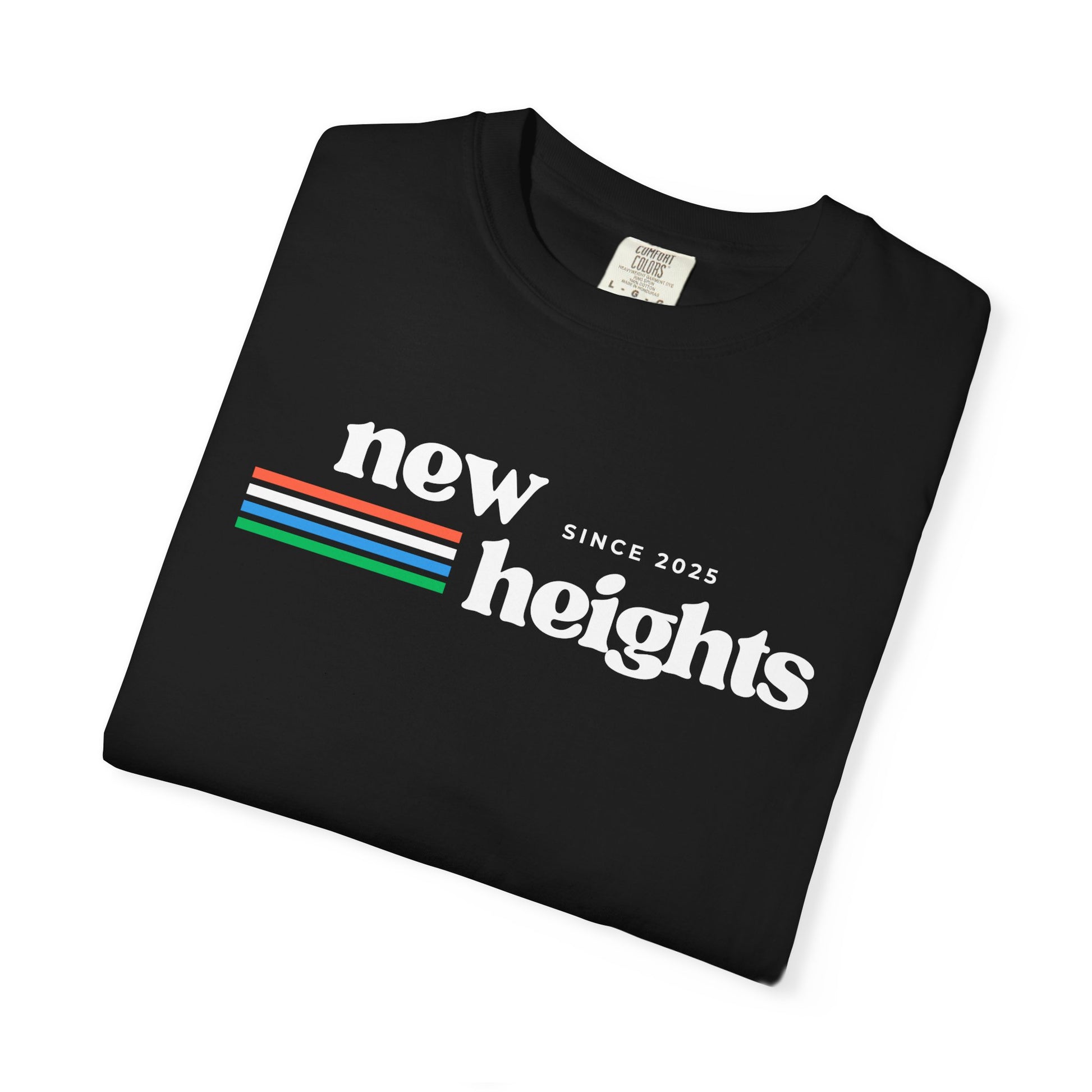 Motivational Unisex T-Shirt - 'New Heights' Graphic Tee for Dreamers, Gift for Graduates, Casual Wear, Summer Essentials, Empowering Apparel